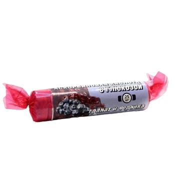 Аскорбиновая кислота с глюкозой Гленвитол гранат черника крутка