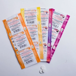 Аскорбиновая кислота с сахаром Счастливое детство вишня