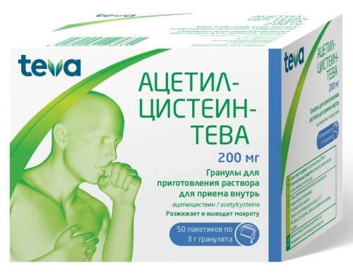Ацетилцистеин-Тева