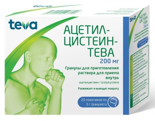 Ацетилцистеин Тева