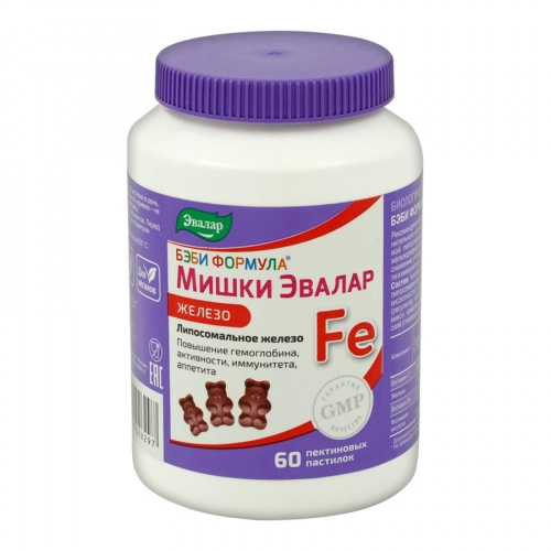 Бэби формула Мишки железо