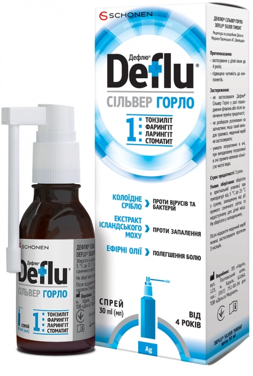 Дефлю Сильвер Горло