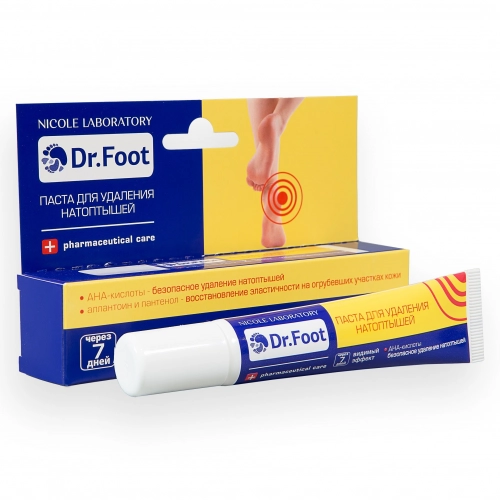 Dr.Foot Паста для удаления мозолей и натоптышей