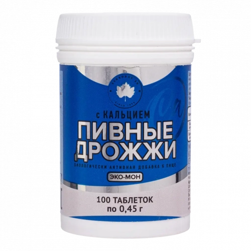 Дрожжи пивные ЭКО МОН с кальцием