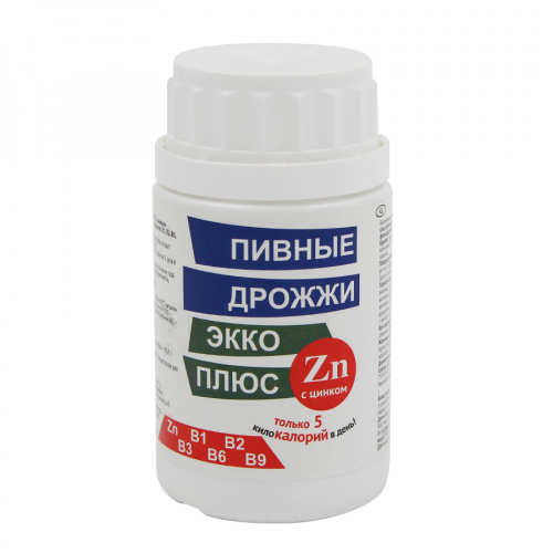Дрожжи пивные с цинком