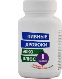 Дрожжи пивные с йодом