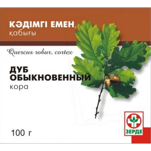 Дуба кора фиточай 100 г Зерде