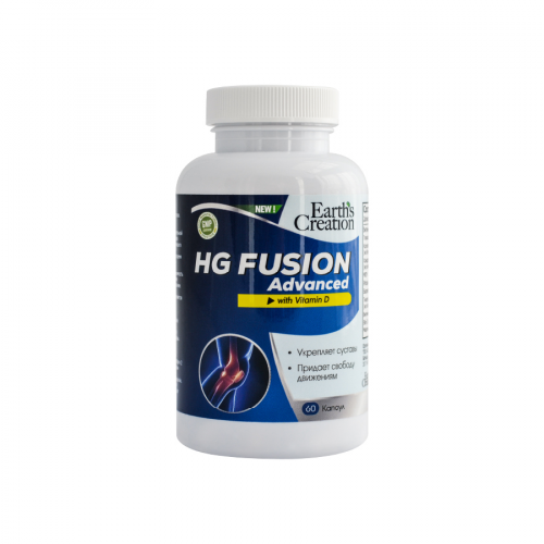 Earth's Creation FUSION ADVANCED + VITAMIN D здоровые суставы №60 капс