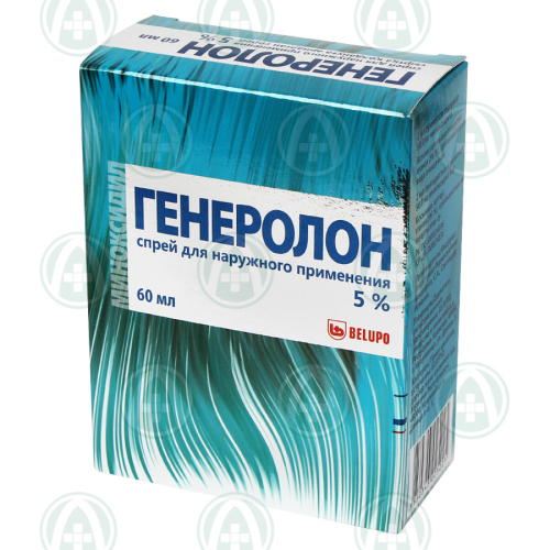 ГЕНЕРОЛОН 5% 60 мл спрей Миноксидил