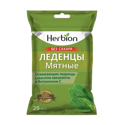 Herbion мята (без сахара)
