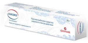 Кандид крем клотримазол 20 г