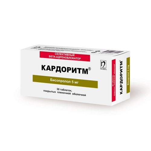 Кардоритм 5 мг 30 таблеток