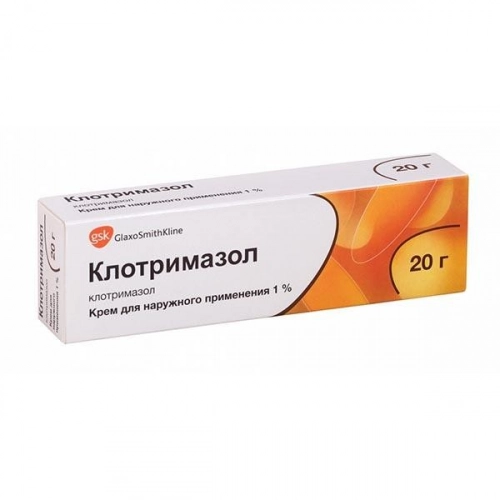 Клотримазол 1% крем 20 г