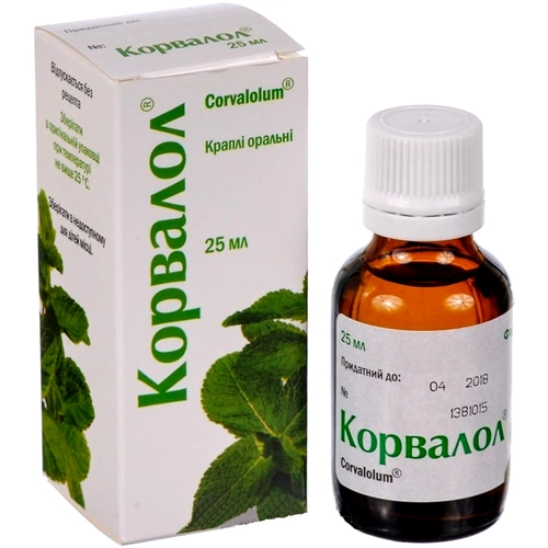 Корвалол капли 25 мл
