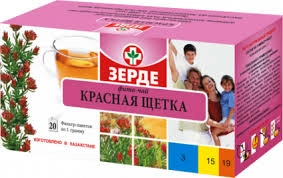 Красная щетка фито-чай 20 пакетиков