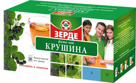 Крушины кора фито-чай 20 пакетиков
