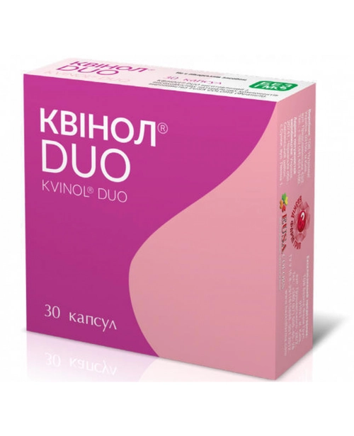 Квинол Дуо 30 капсул