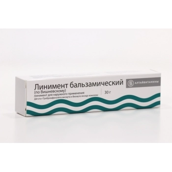 Линимент бальзамический (по Вишневскому) мазь 30 г