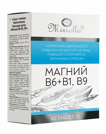 Магний В6 + В1 + В9