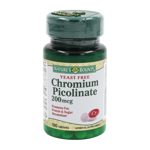 Nature's Bounty бездрожжевой пиколинат хрома