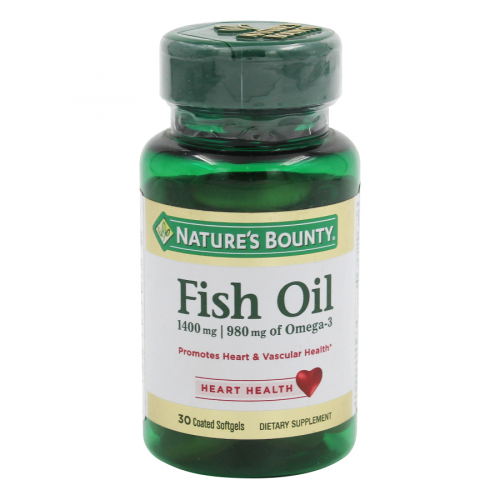 NATURES BOUNTY Рыбий жир Омега-3 980мг 30 драже