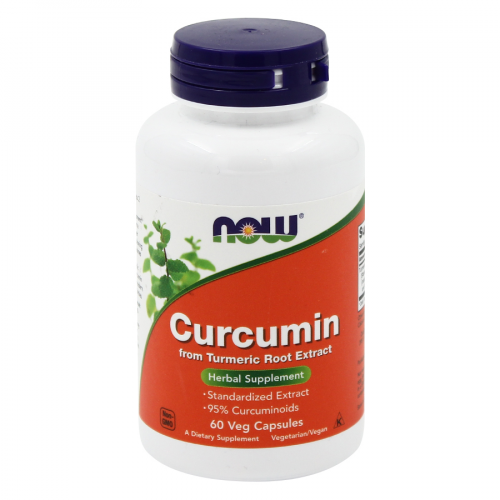 NOW Куркумин 60 капсул