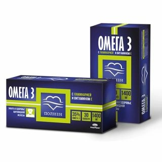 Омега-3 Полиен с ламинарией и витамином Е
