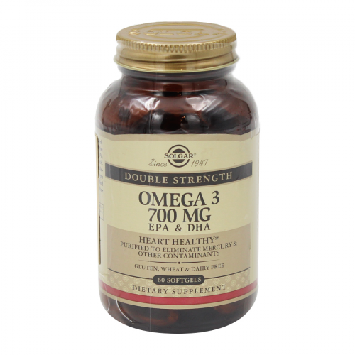 SOLGAR Капсулы Двойная Омега-3, 60шт.