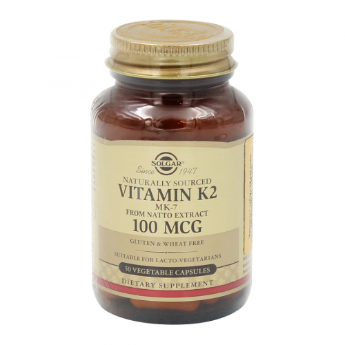 SOLGAR Капсулы Витамин К2 100 МCG