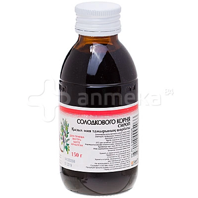 Солодки корня сироп