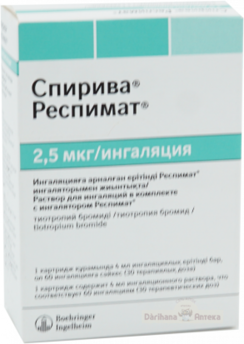 Спирива Респимат 2.5 мкг 4 мл