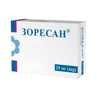 ЗОРЕСАН 25 мг 30 капсул Зонисамид