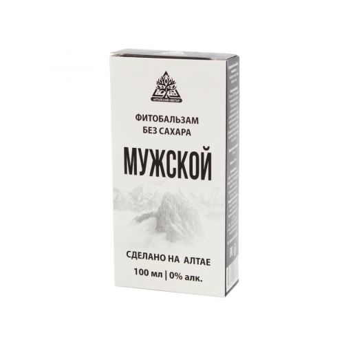 АЛТАЙСКИЙ НЕКТАР Фитобальзам МУЖСКОЙ 100мл