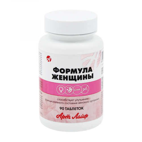 АРТ ЛАЙФ Таблетки Формула женщины, 90шт.