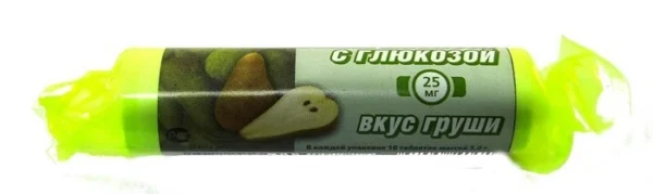Аскорбиновая кислота Счастливое детство Груша