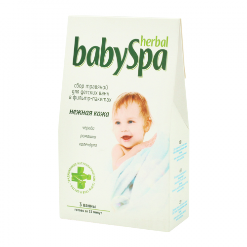 BABY SPA Сбор травяной для ванн Нежная кожа 45гр