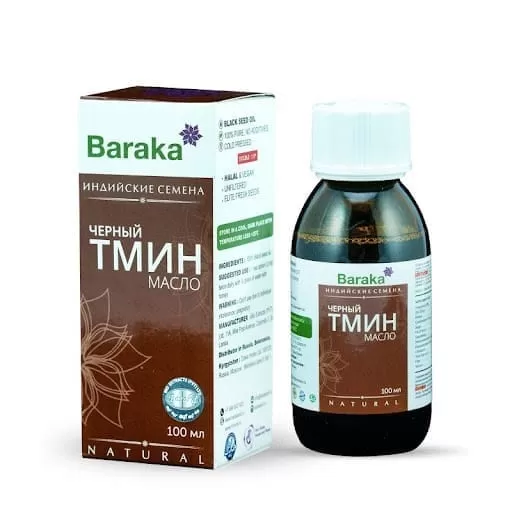 Барака Масло черного тмина 100 мл Индия
