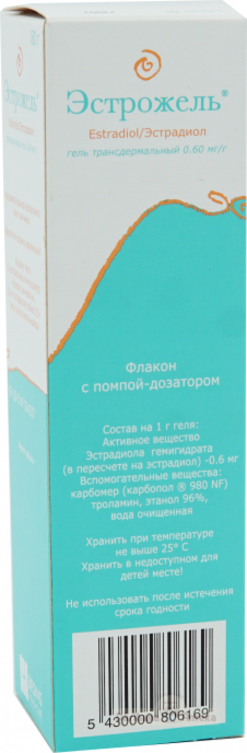 Besins Healthcare гель Эстрожель трансдермальный 80 мл