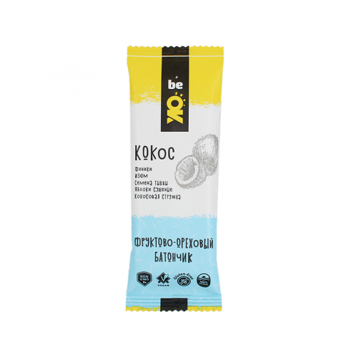 BIO ELITE BE OK Батончик фруктово-ореховый Кокос 30гр