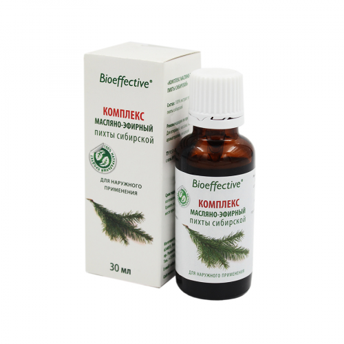 BIOEFFECTIVE Комплекс масляно-эфирный пихты сибирской 30мл