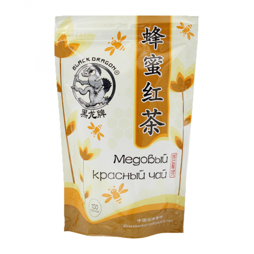 BLACK DRAGON Чай красный медовый, 100гр.