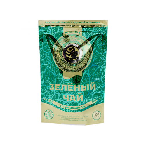 BLACK DRAGON Чай зеленый изумрудный, 100гр.