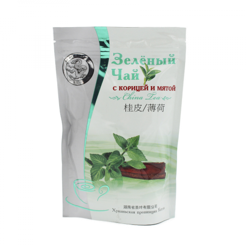 BLACK DRAGON Чай зеленый с корицей и мятой, 100гр.