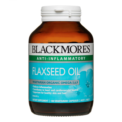 BLACKMORES Капсулы Flaxseed Oil 100шт