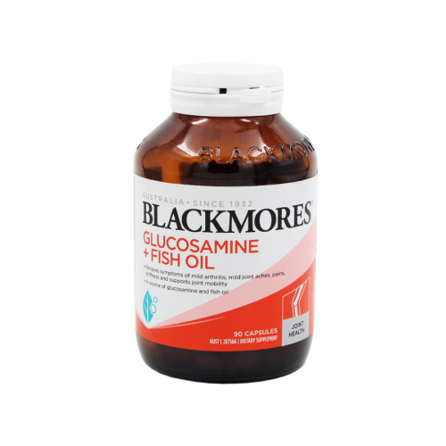 BLACKMORES Капсулы Глюкозамин+Рыбий жир 90шт.