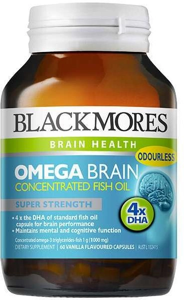 Блэкморс Blackmores Омега брэйн для мозга омега-3