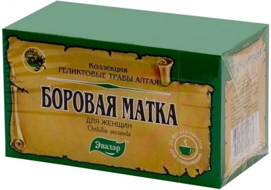 Боровая матка (Ортилия однобокая) фито-чай 20 пакетиков Эвалар