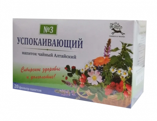 Чай Алтайский сбор №3 успокаивающий