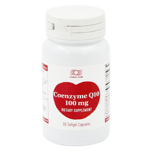 CORAL CLUB Капсулы COENZYME Q10 кофермент 100мг 60шт