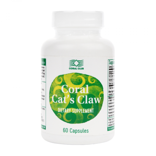 CORAL CLUB Комплекс Cat's Claw (Кошачий коготь) 300мг 60шт